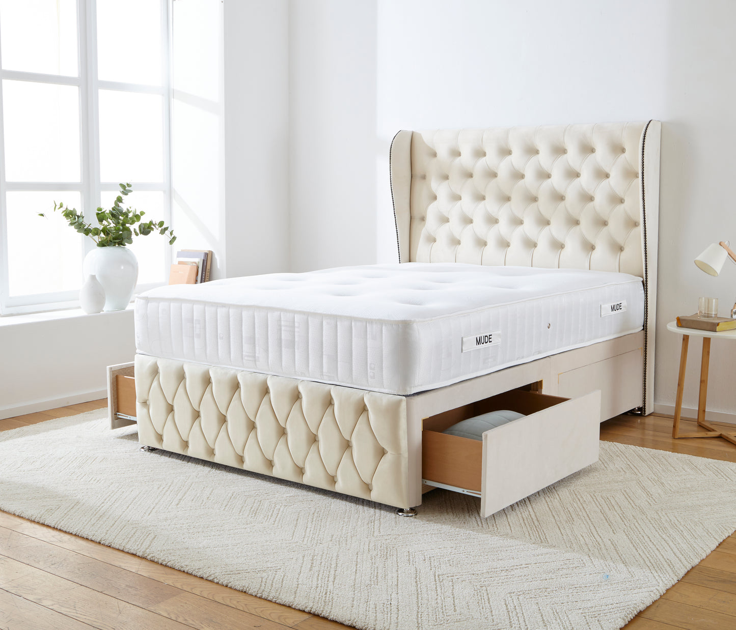 Florence Wingback Divan Bed