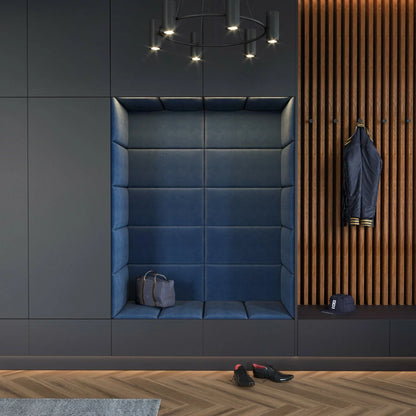 Rectangular Design Upholstered Wall Panels