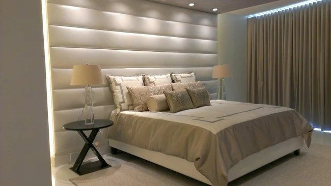 Horizontal Design Upholstered Wall Panels