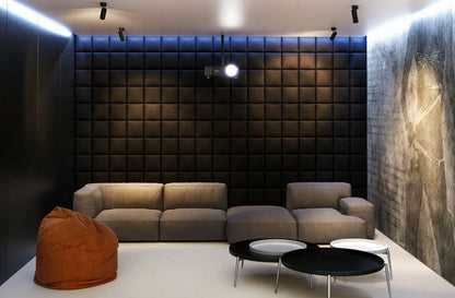 Square Design Upholstered Wall Panels