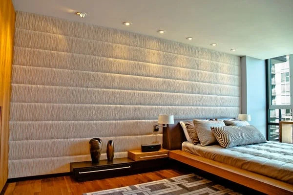 Horizontal Design Upholstered Wall Panels