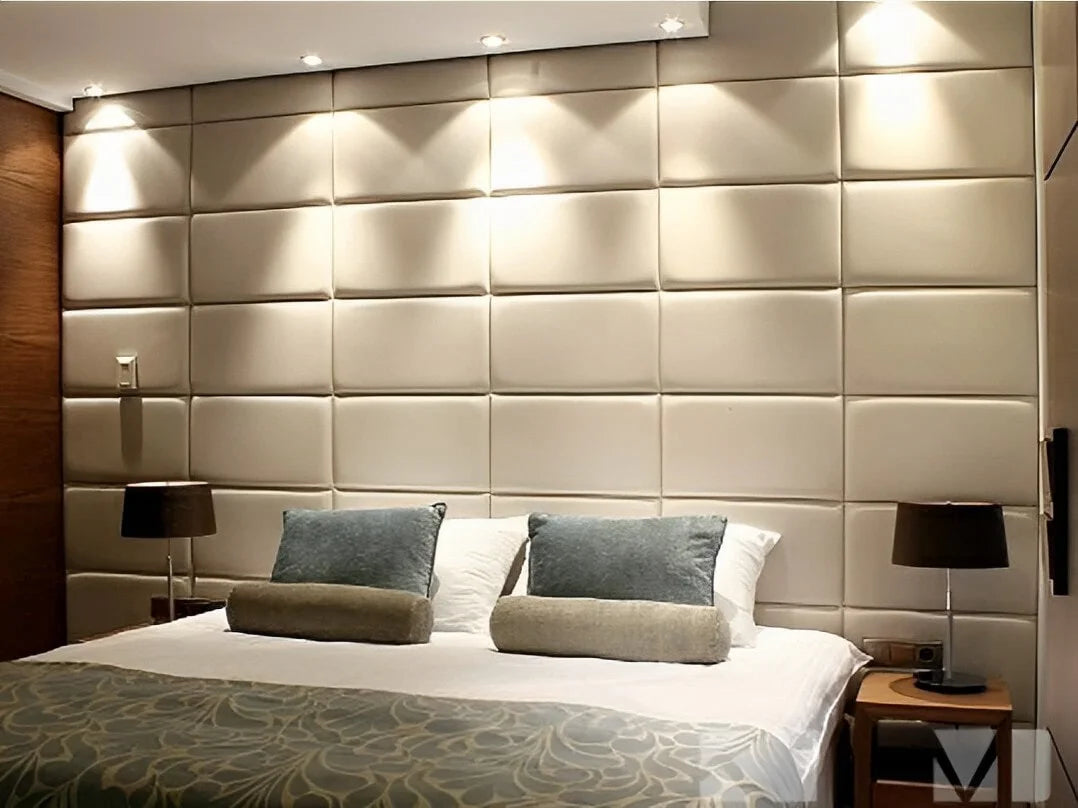Rectangular Design Upholstered Wall Panels