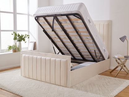 Cleveland Upholstered Ottoman Bed