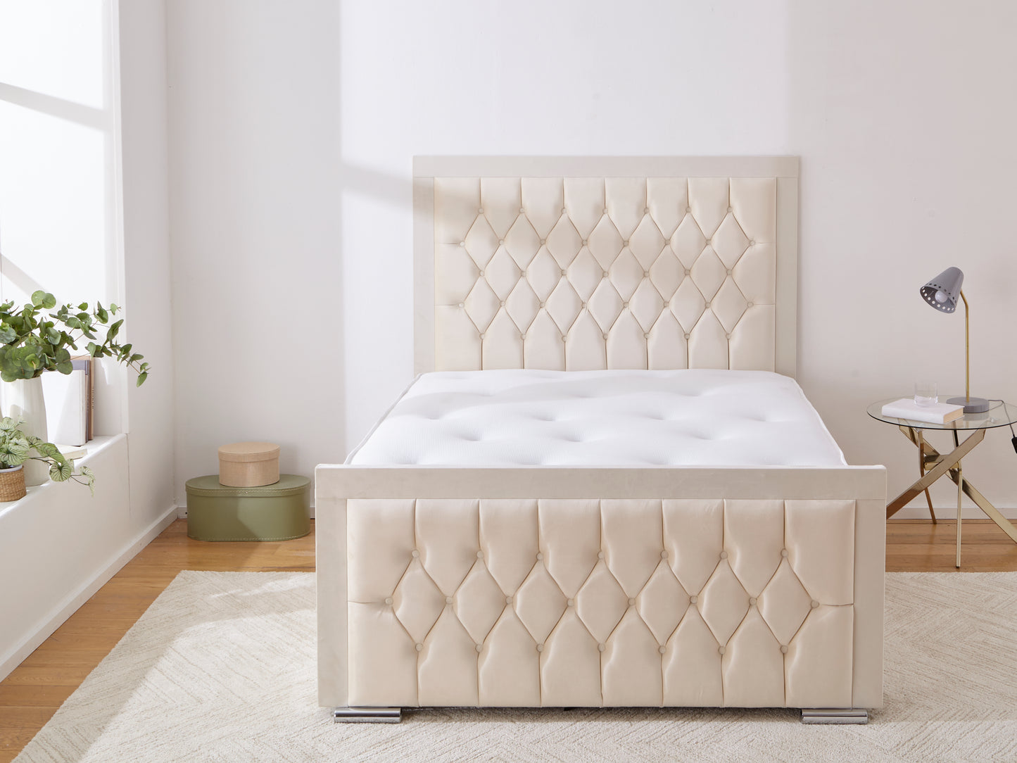 Dallas Upholstered Ottoman Bed