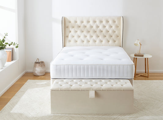Dune Wingback Ottoman Divan Bed