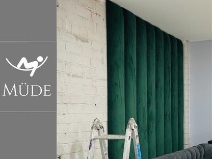 Vertical Design Upholstered Wall Panels