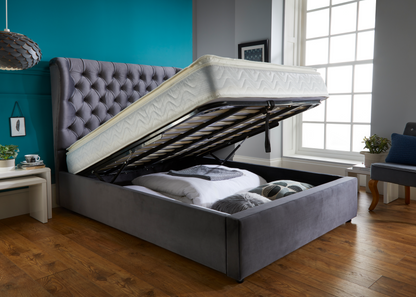 Olivia Upholstered Ottoman Bed