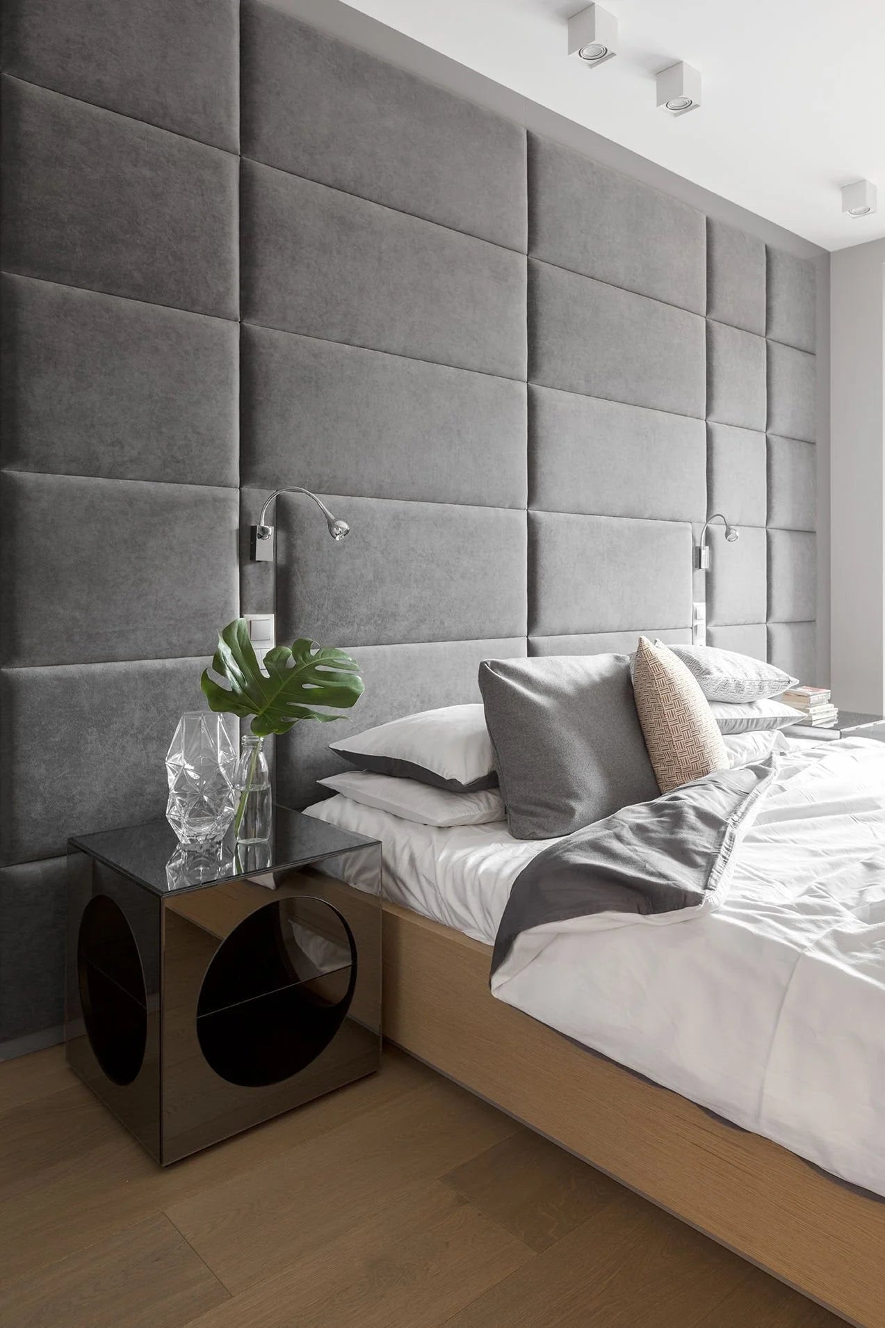 Rectangular Design Upholstered Wall Panels