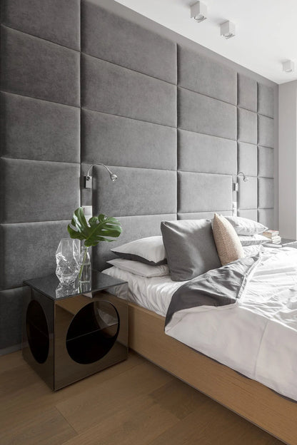 Rectangular Design Upholstered Wall Panels