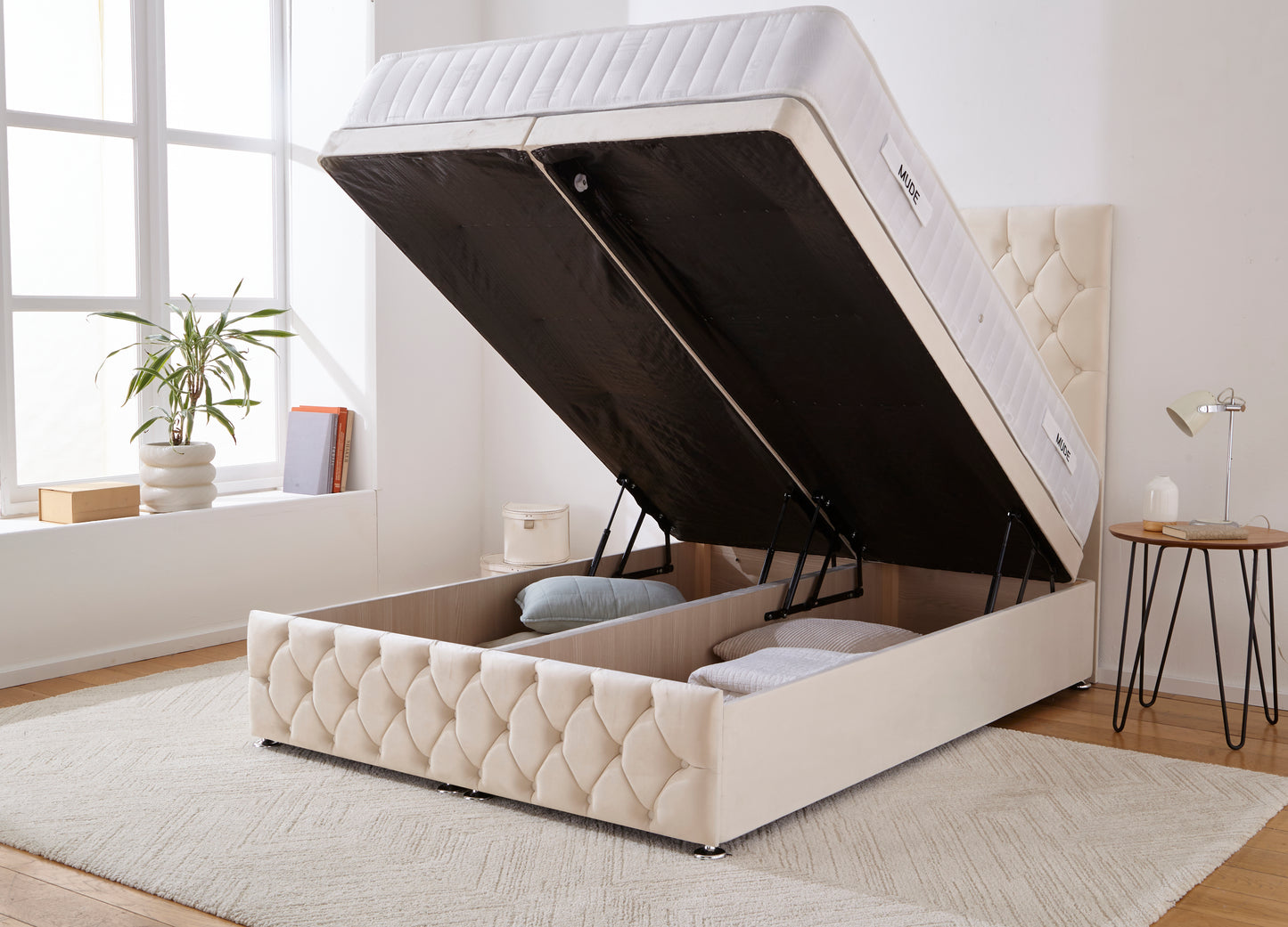 Jersey Ottoman Divan Bed