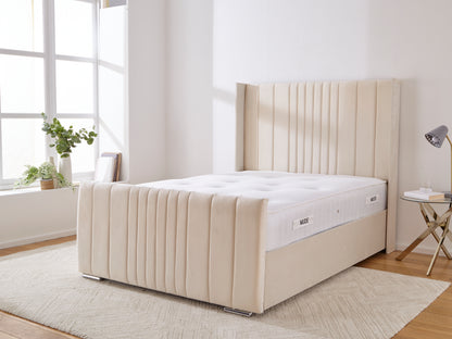 Malaga Upholstered Ottoman Bed