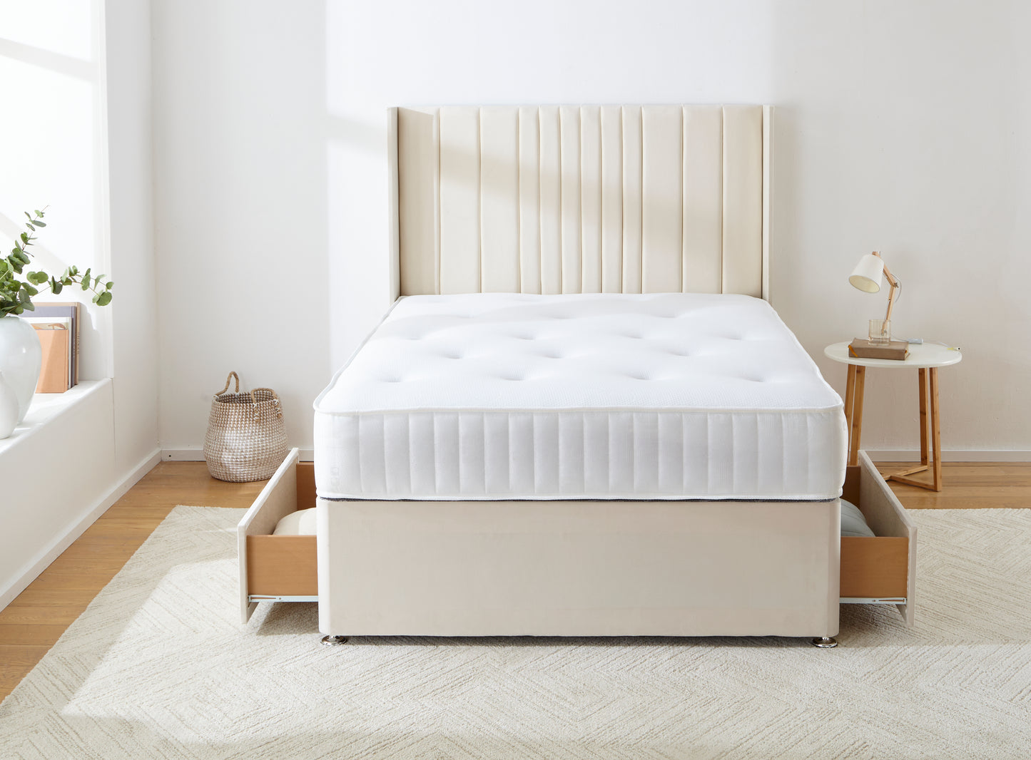 Malaga Wingback Divan Bed