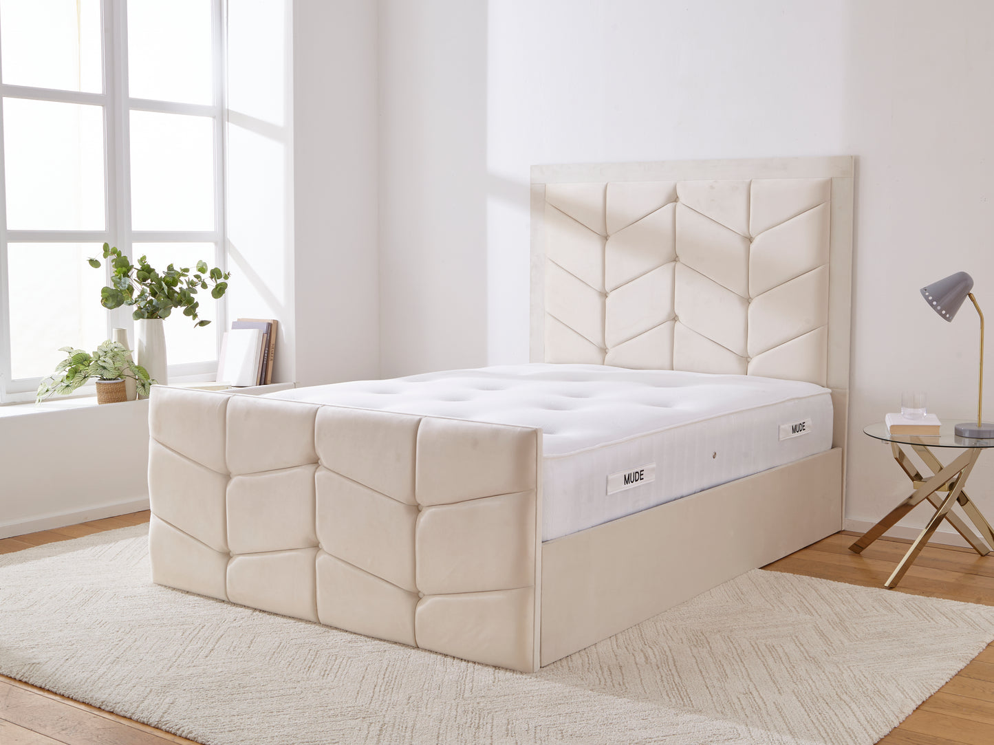 Malta Upholstered Ottoman Bed