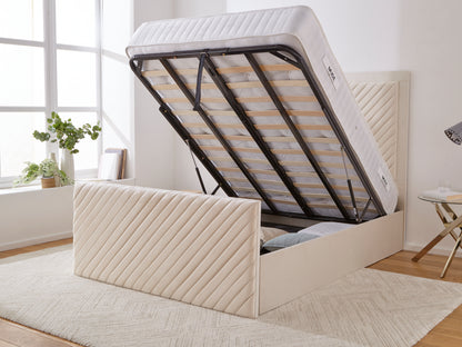 Marbella Upholstered Ottoman Bed