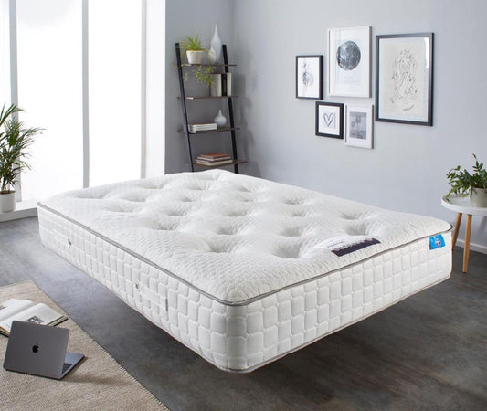 Mude Comfort 1000 Pocket Cool Gel Dual Mattress