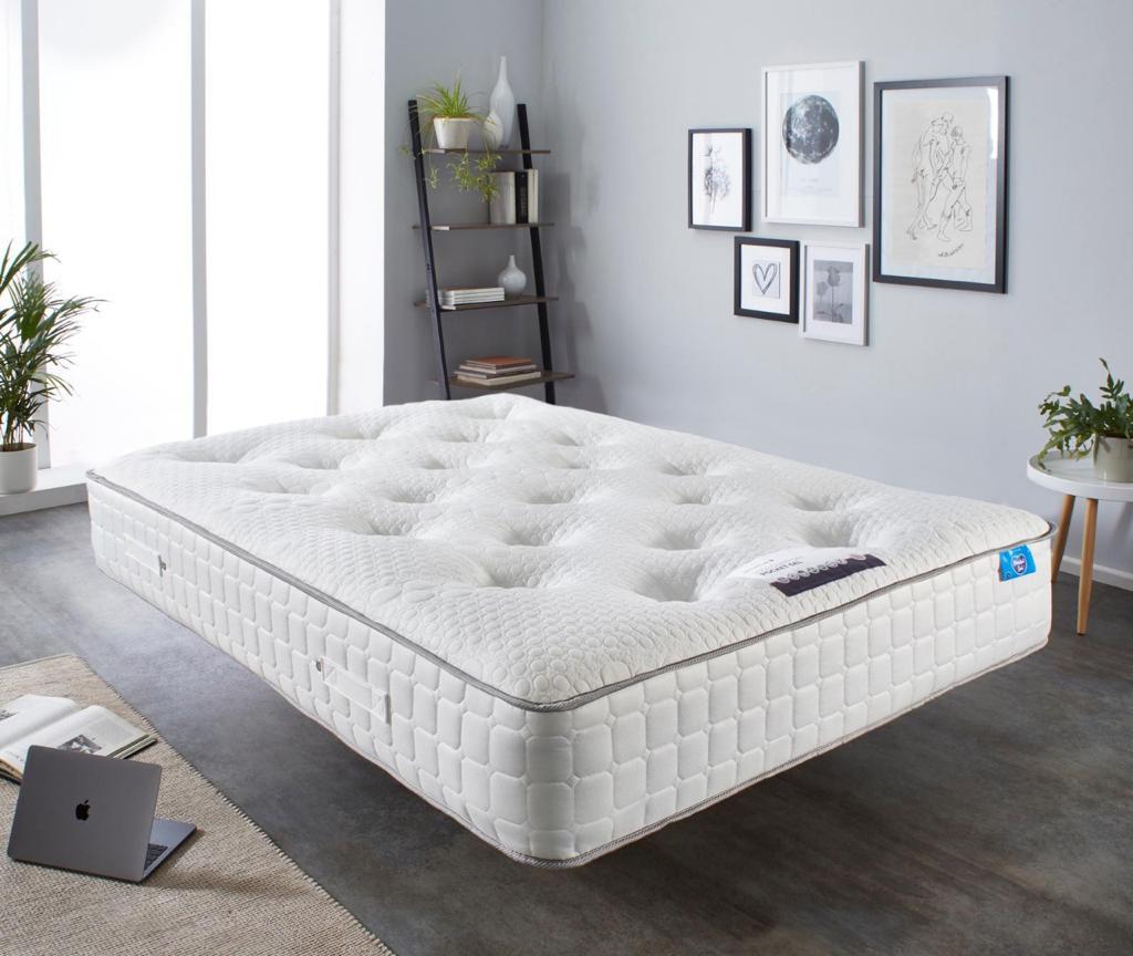 Mude Comfort 2000 Pocket Memory Dual Mattress