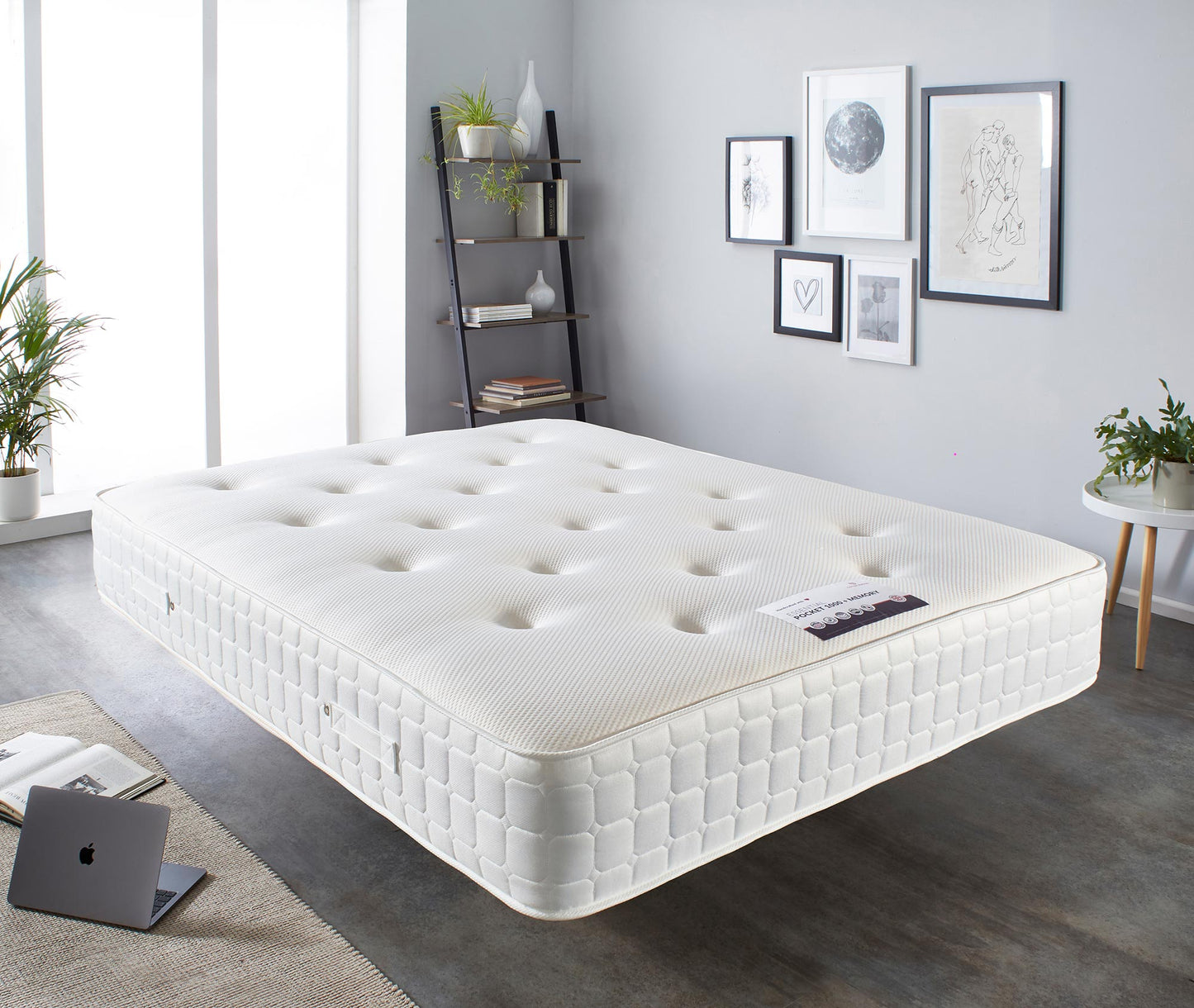 Mude Luxury Pocket 2000 Mattress
