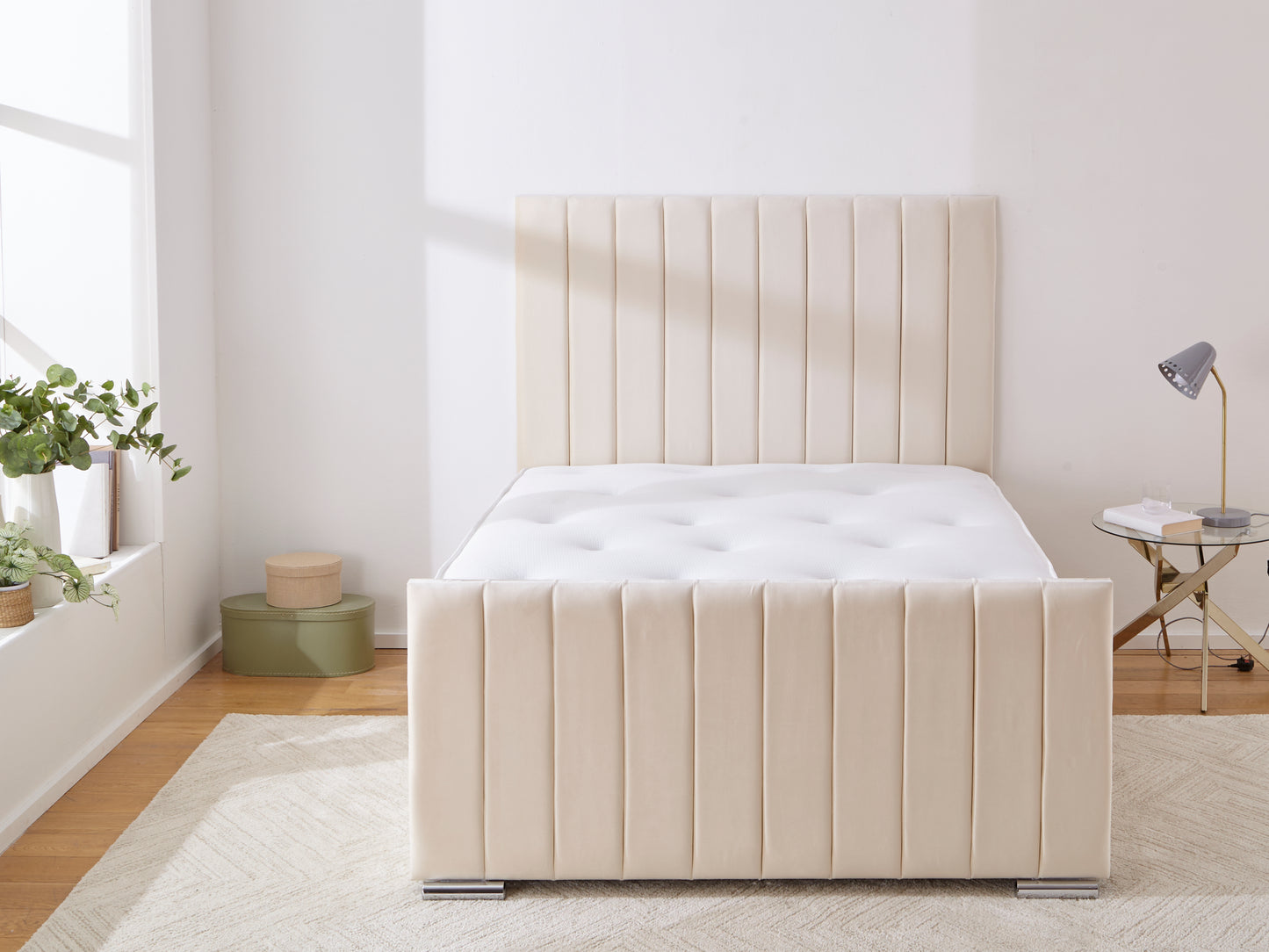 Naples Upholstered Ottoman Bed