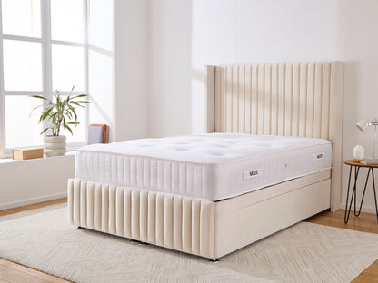 Porto Wingback Ottoman Divan Bed