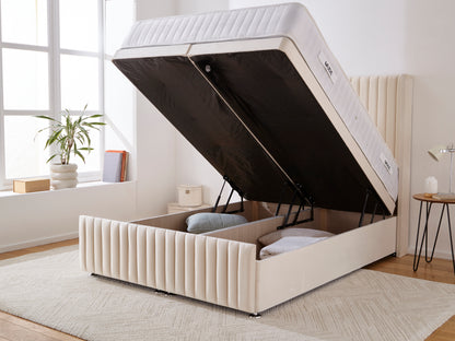 Porto Wingback Ottoman Divan Bed