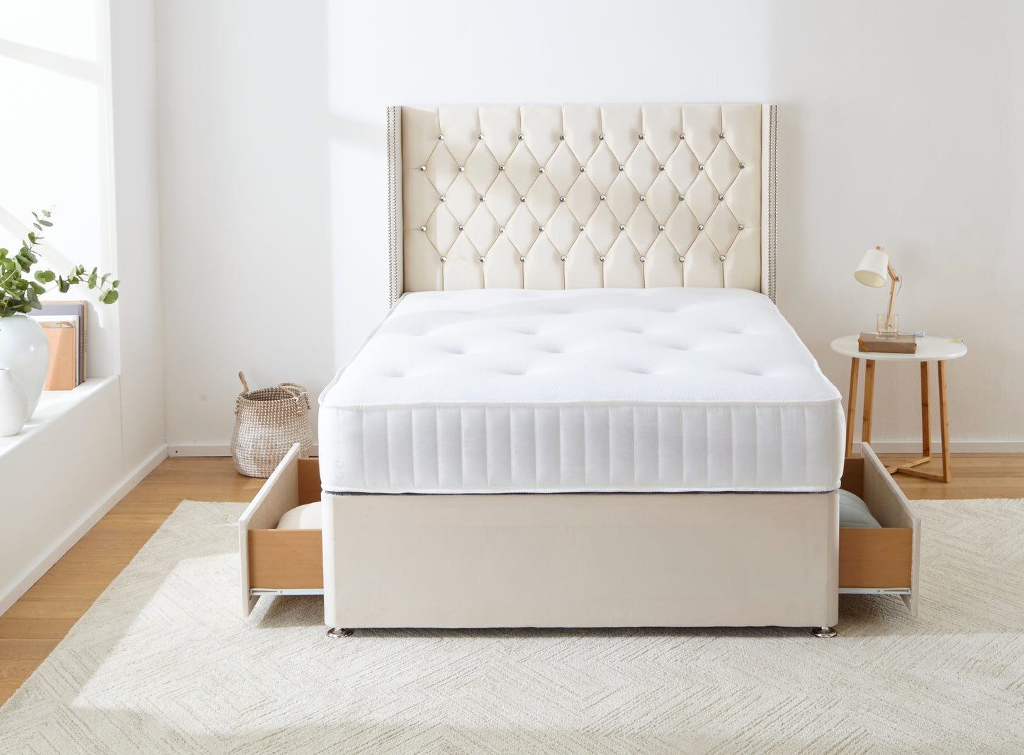 Portsmouth Wingback Divan Bed