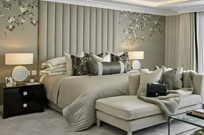 Vertical Design Upholstered Wall Panels