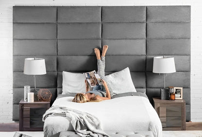 Rectangular Design Upholstered Wall Panels