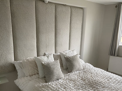 Vertical Upholstered Headboard Panels