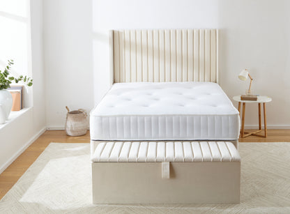 Vienna Wingback Ottoman Divan Bed