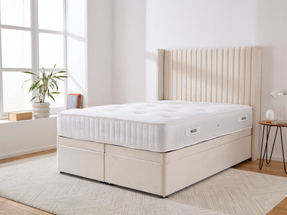 Vienna Wingback Ottoman Divan Bed