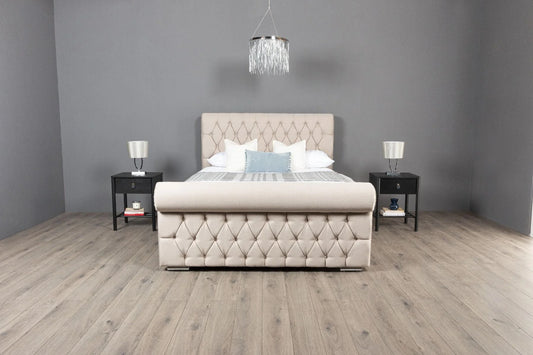 Buckingham Upholstered Ottoman Bed