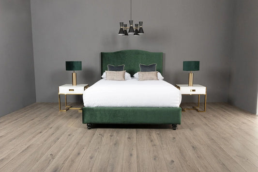 Classic Upholstered Ottoman Bed