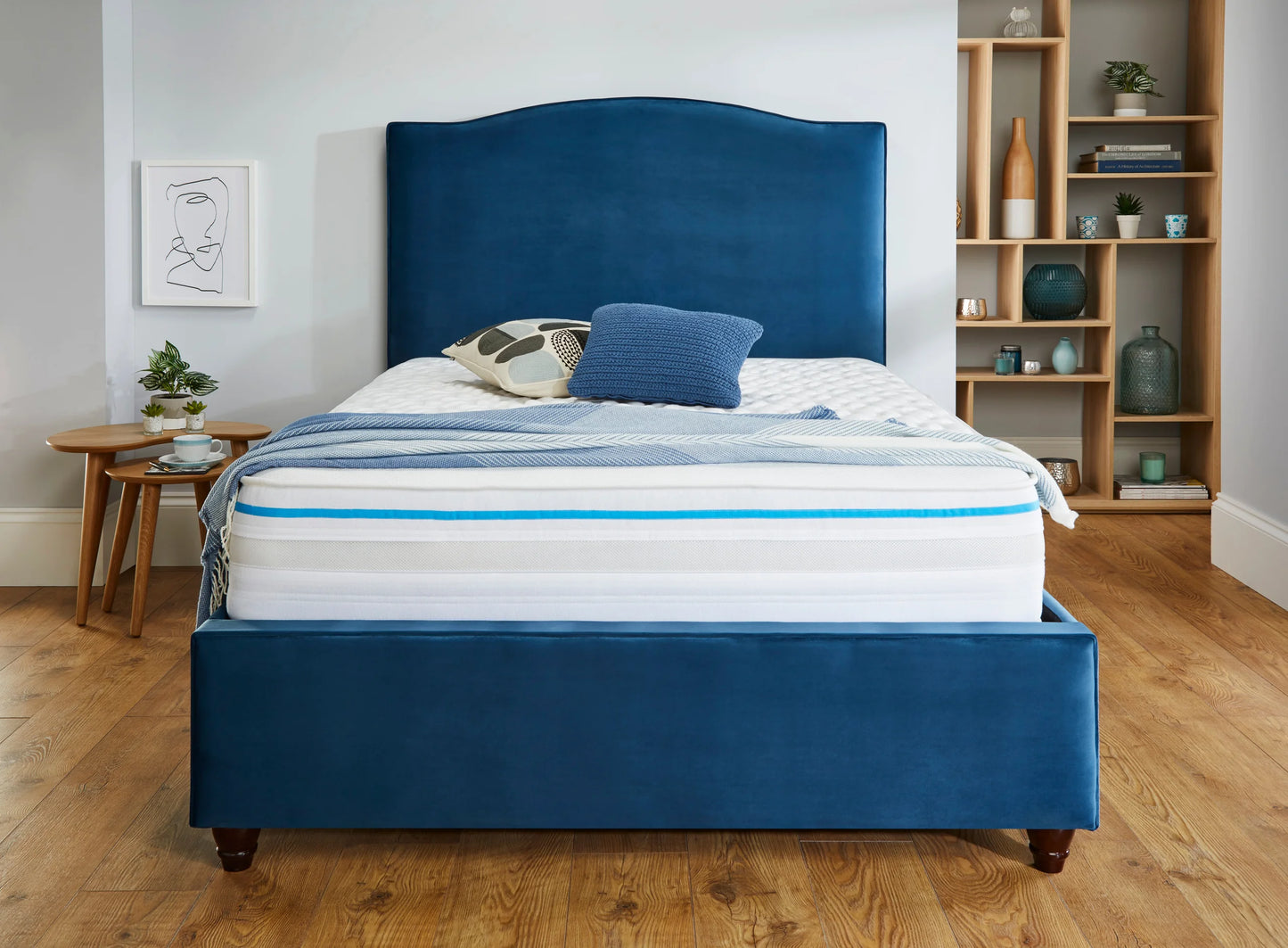 Classic Upholstered Bed