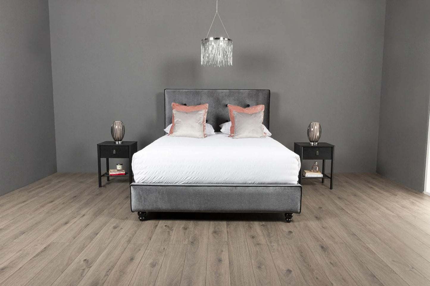 Emma Upholstered Ottoman Bed