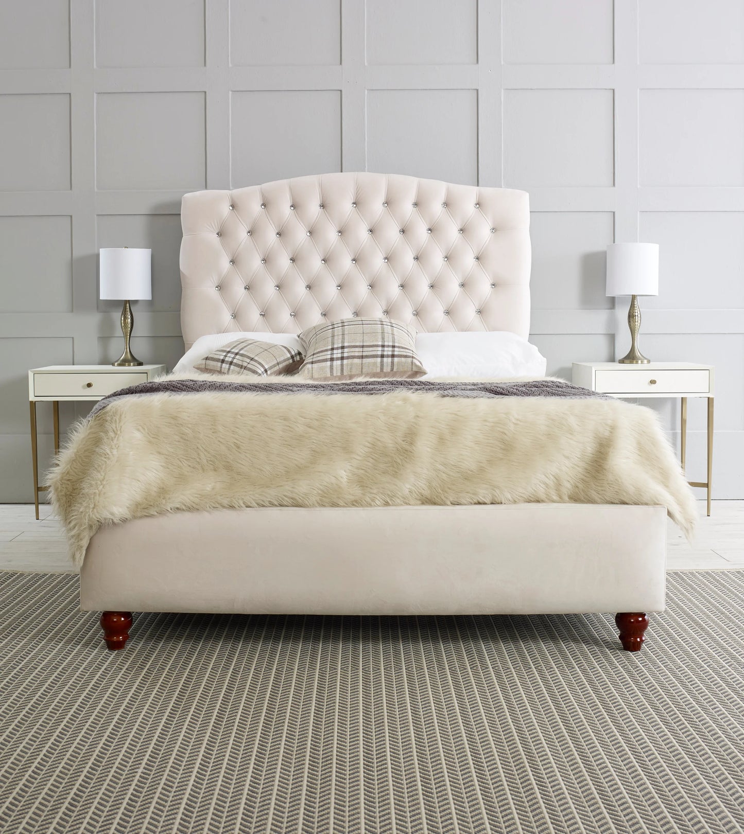Flora Upholstered Bed