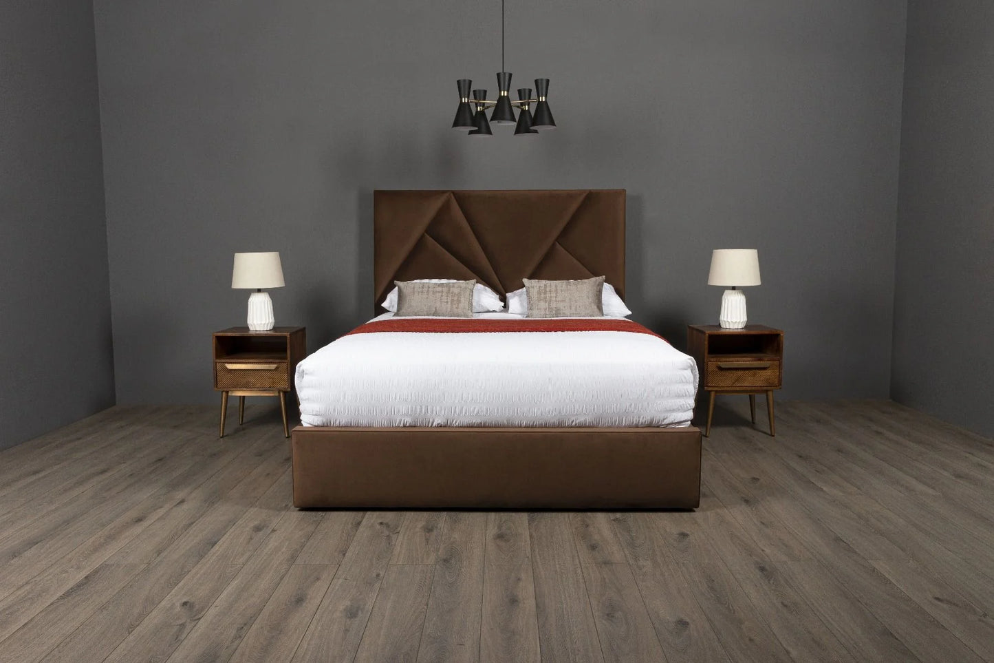 Ayla Upholstered Ottoman Bed